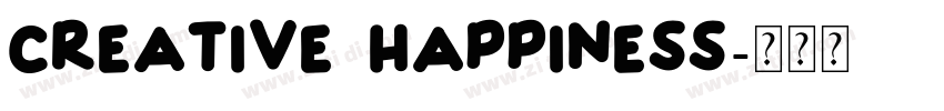 Creative Happiness字体转换